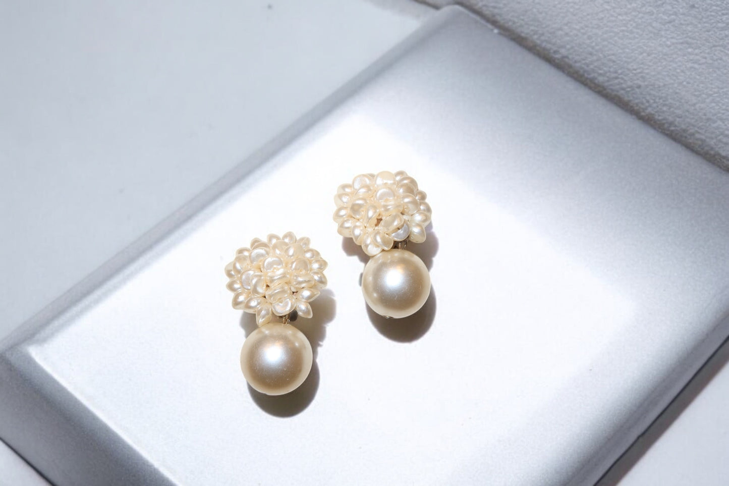 Vintage Pearl Drop Earrings